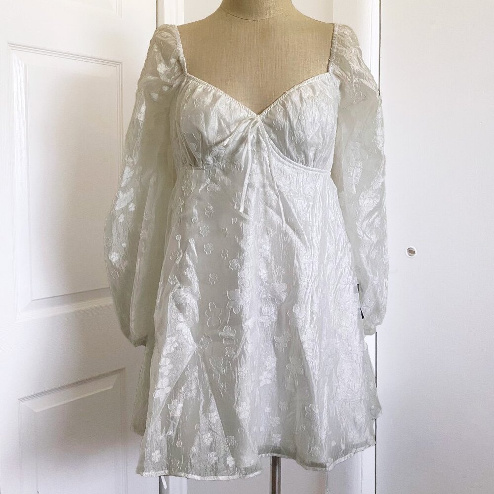 NWT Lulus Angel Looks Mini Babydoll Dress